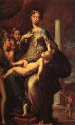 Girolamo Parmigianino The Madonna with the Long Neck oil on canvas